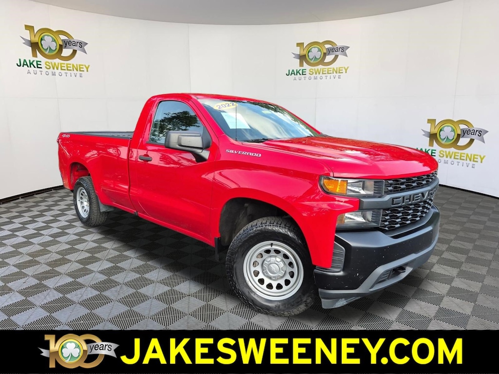 Used 2022 Chevrolet Silverado 1500 LTD Work Truck Truck Regular Cab