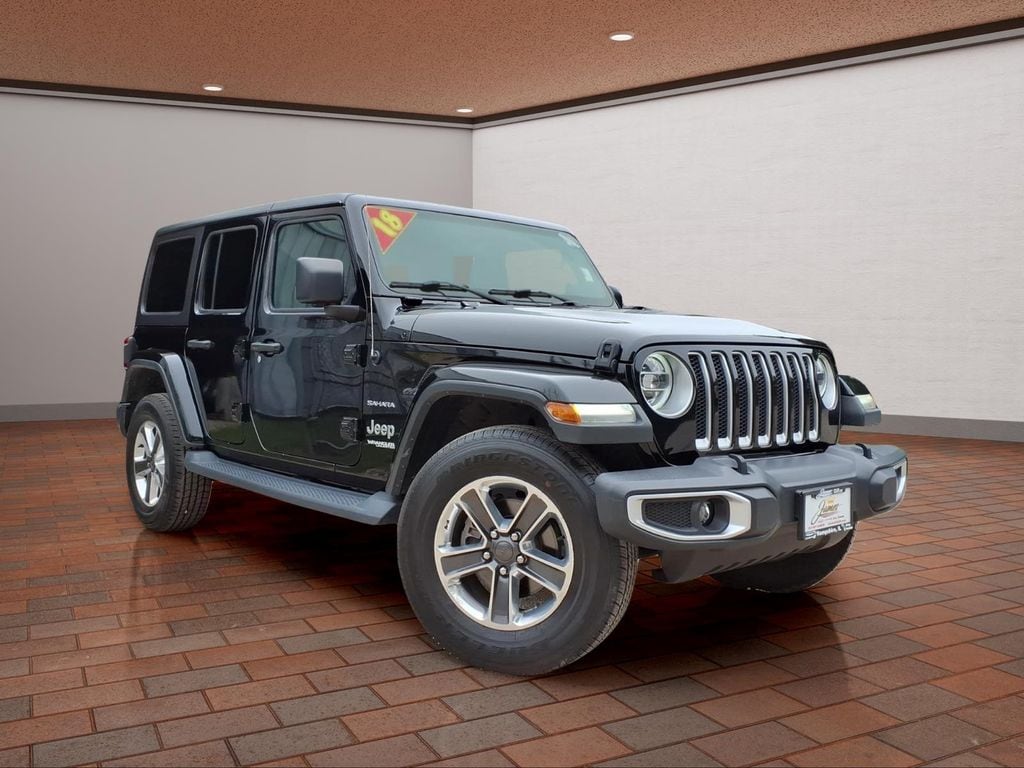 Used 2018 Jeep Wrangler Unlimited Sahara SUV