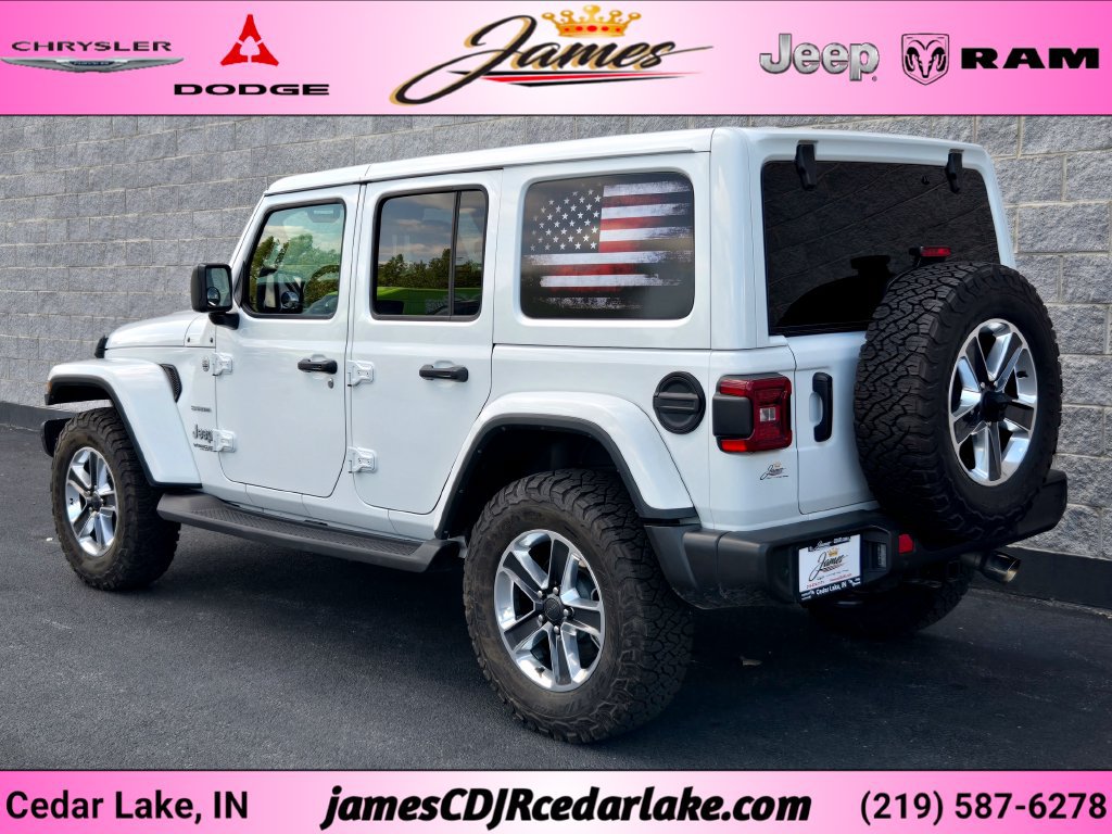 Used 2021 Jeep Wrangler Unlimited Sahara SUV