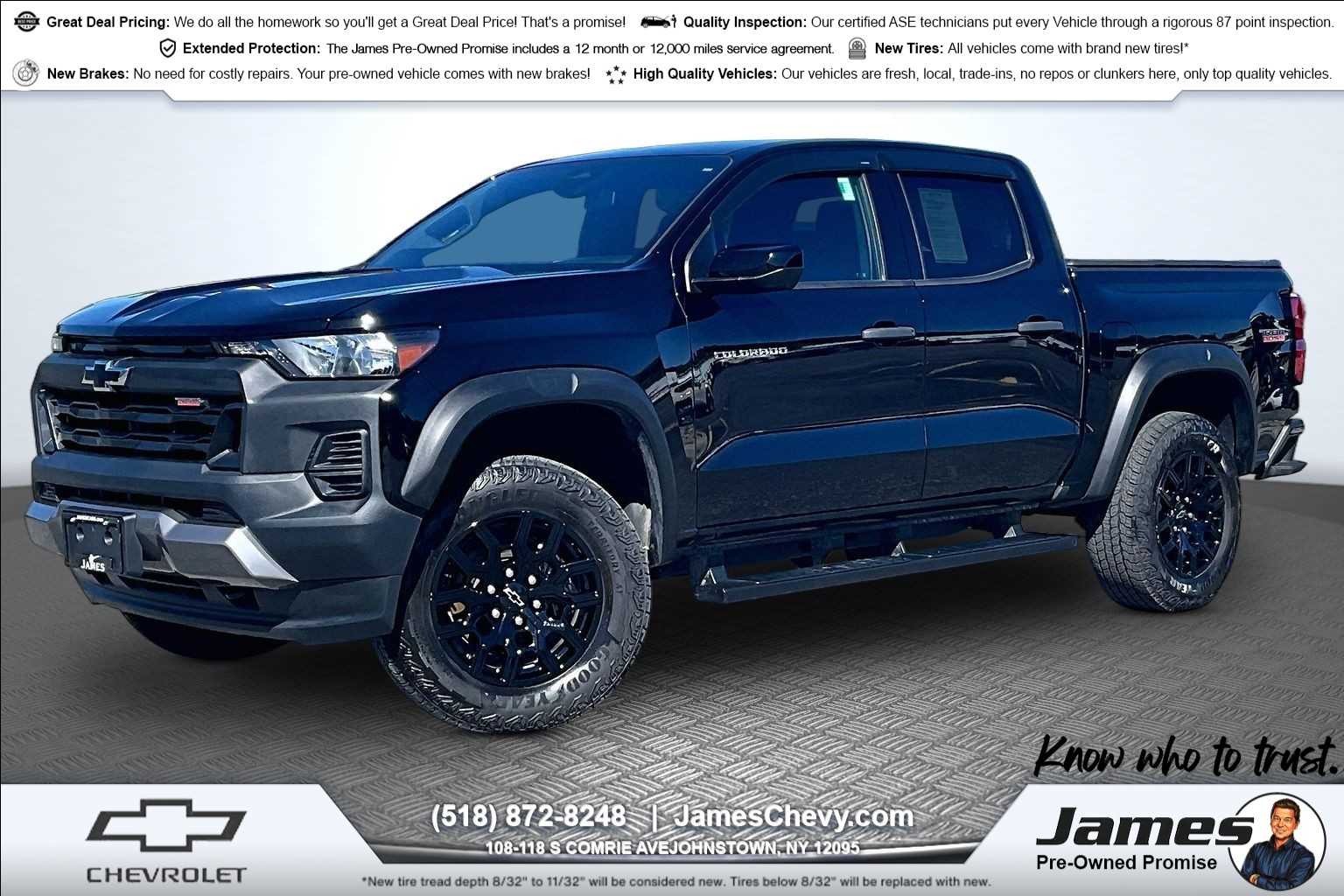 Used 2024 Chevrolet Colorado Trail Boss Truck Crew Cab