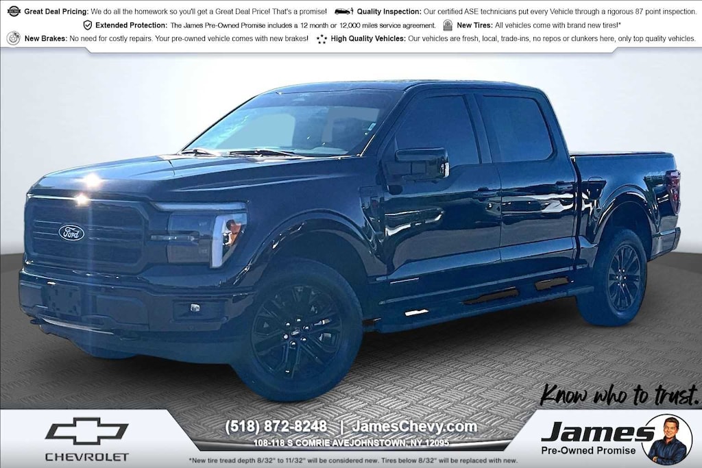 Used 2025 Ford F-150 Lariat Truck SuperCrew Cab