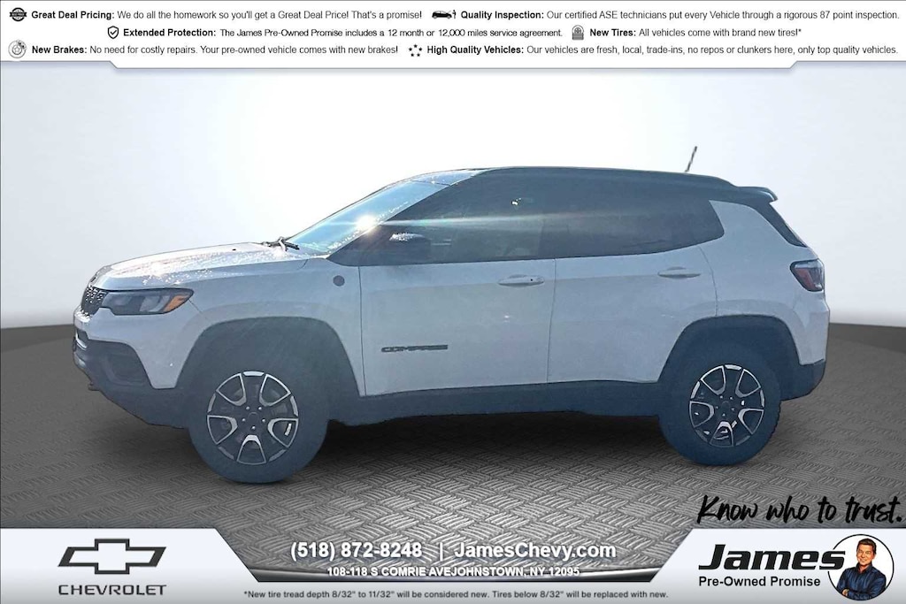 Used 2025 Jeep Compass Trailhawk 4x4 SUV