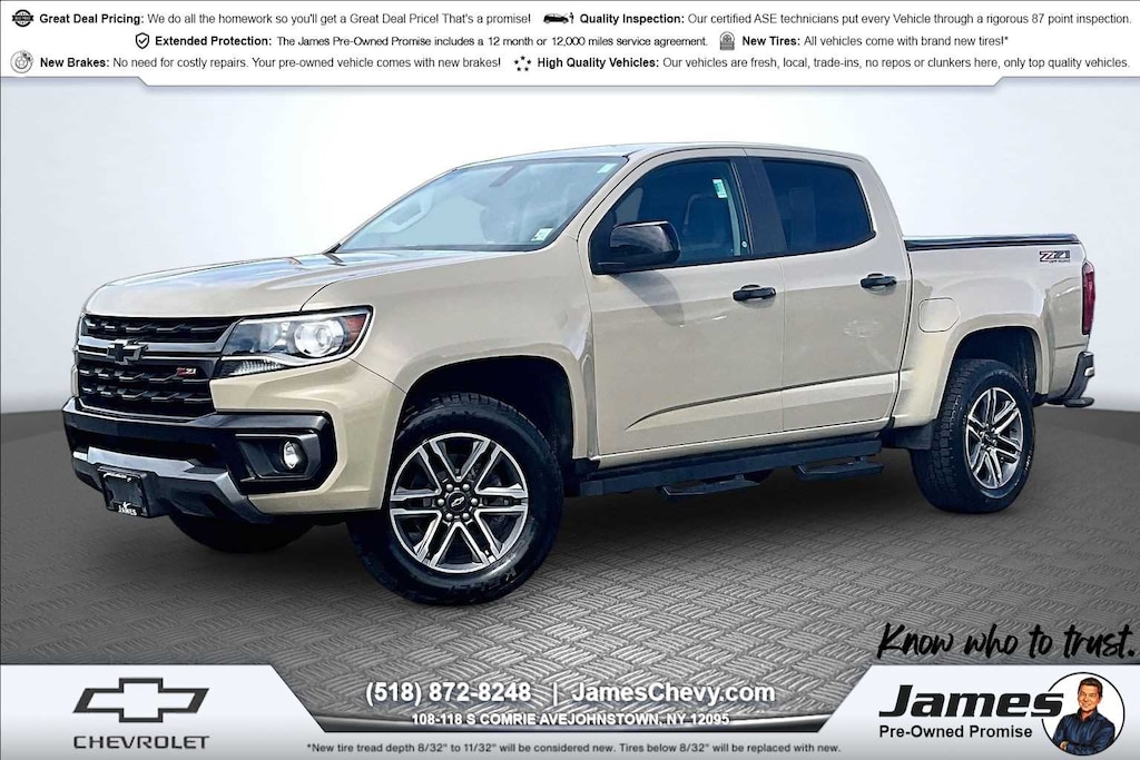 Used 2022 Chevrolet Colorado Z71 Truck Crew Cab
