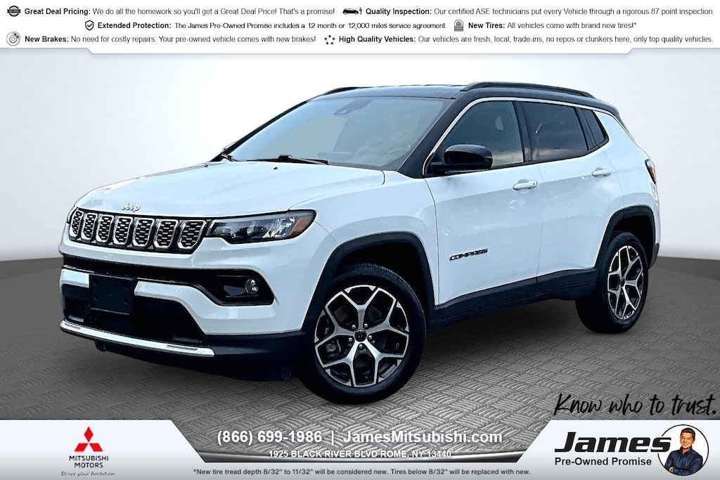 Used 2025 Jeep Compass Limited SUV