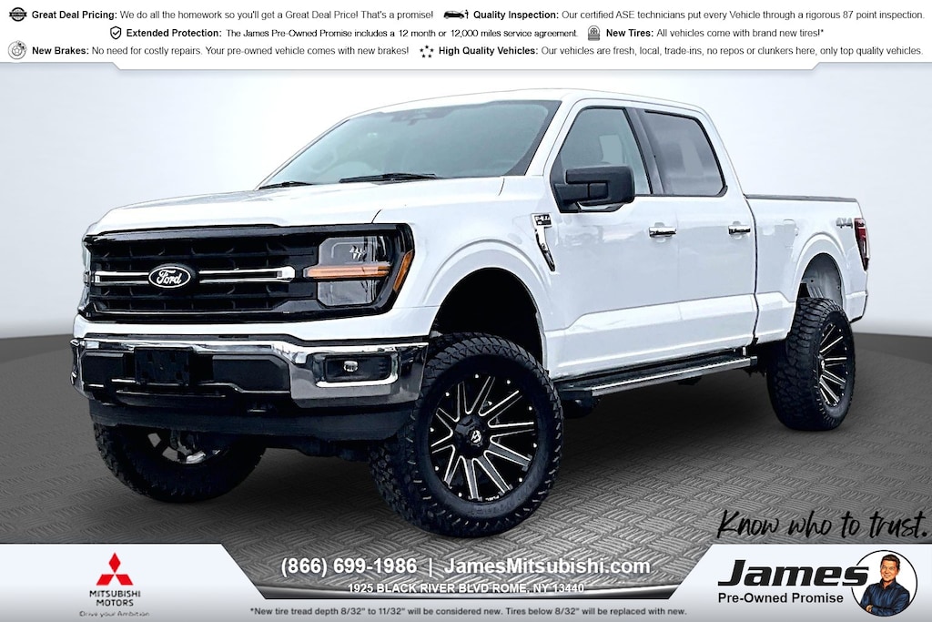 Used 2025 Ford F-150 XLT Truck SuperCrew Cab