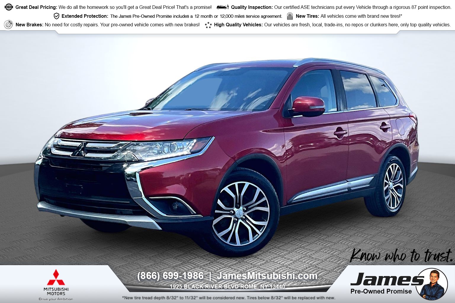 2017 Mitsubishi Outlander SEL