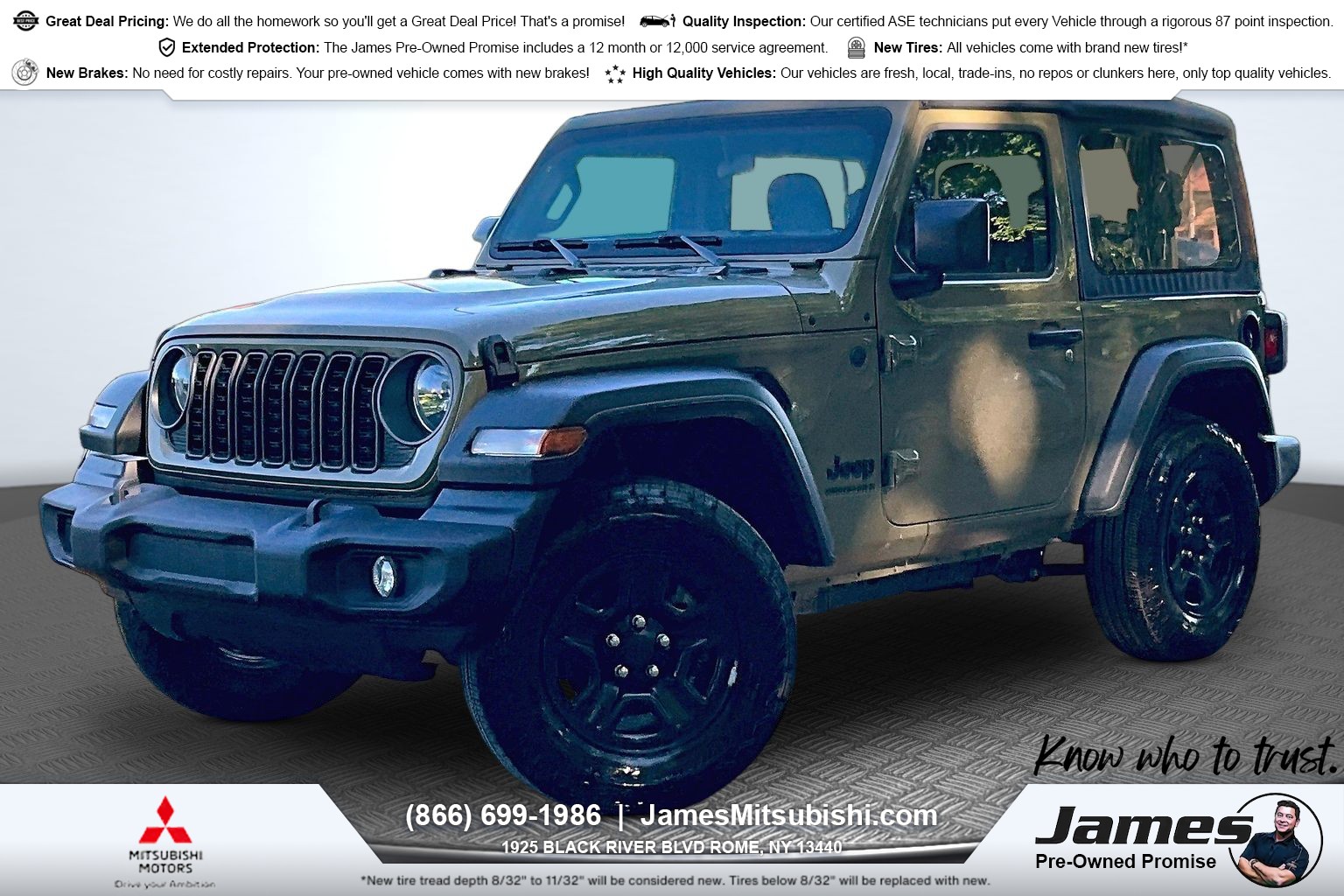 Used 2025 Jeep Wrangler Sport SUV
