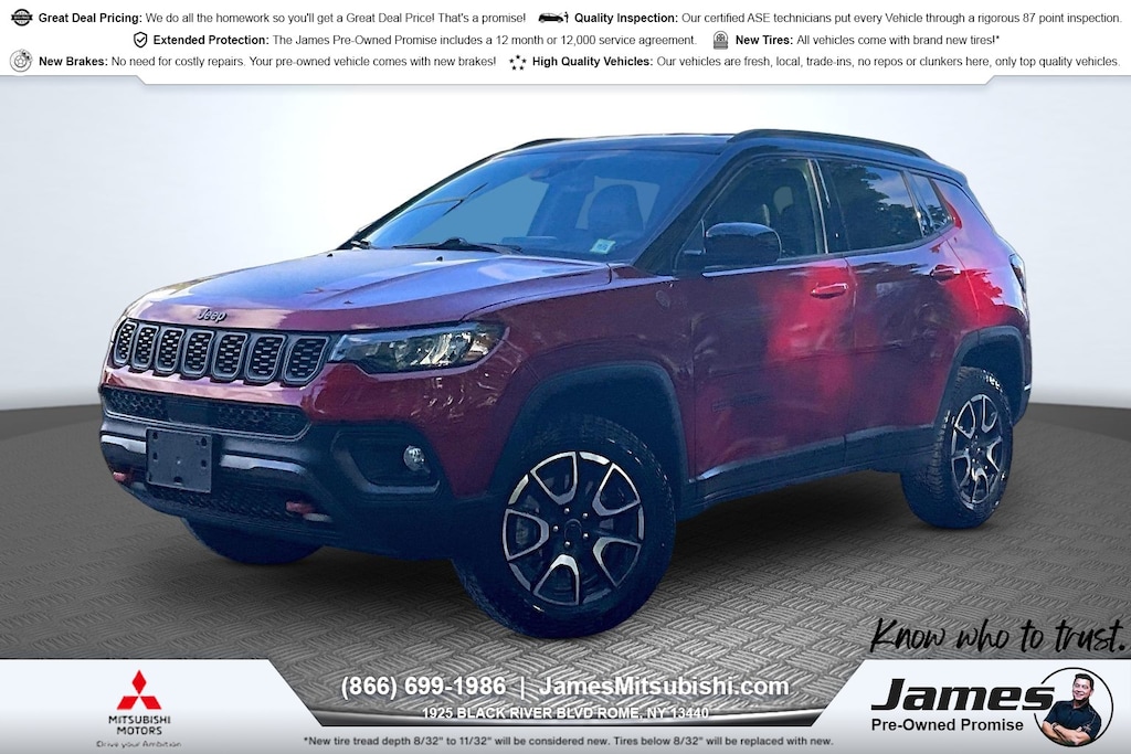 Used 2025 Jeep Compass Trailhawk SUV