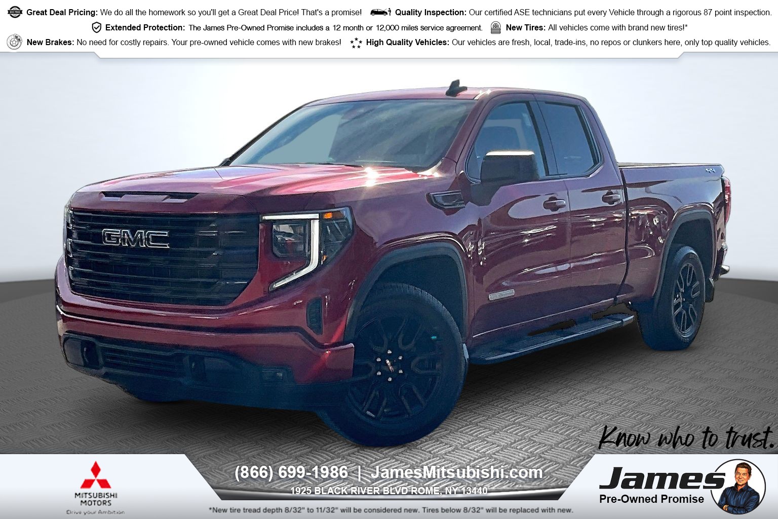 Used 2023 GMC Sierra 1500 Elevation w/3SB Truck Double Cab