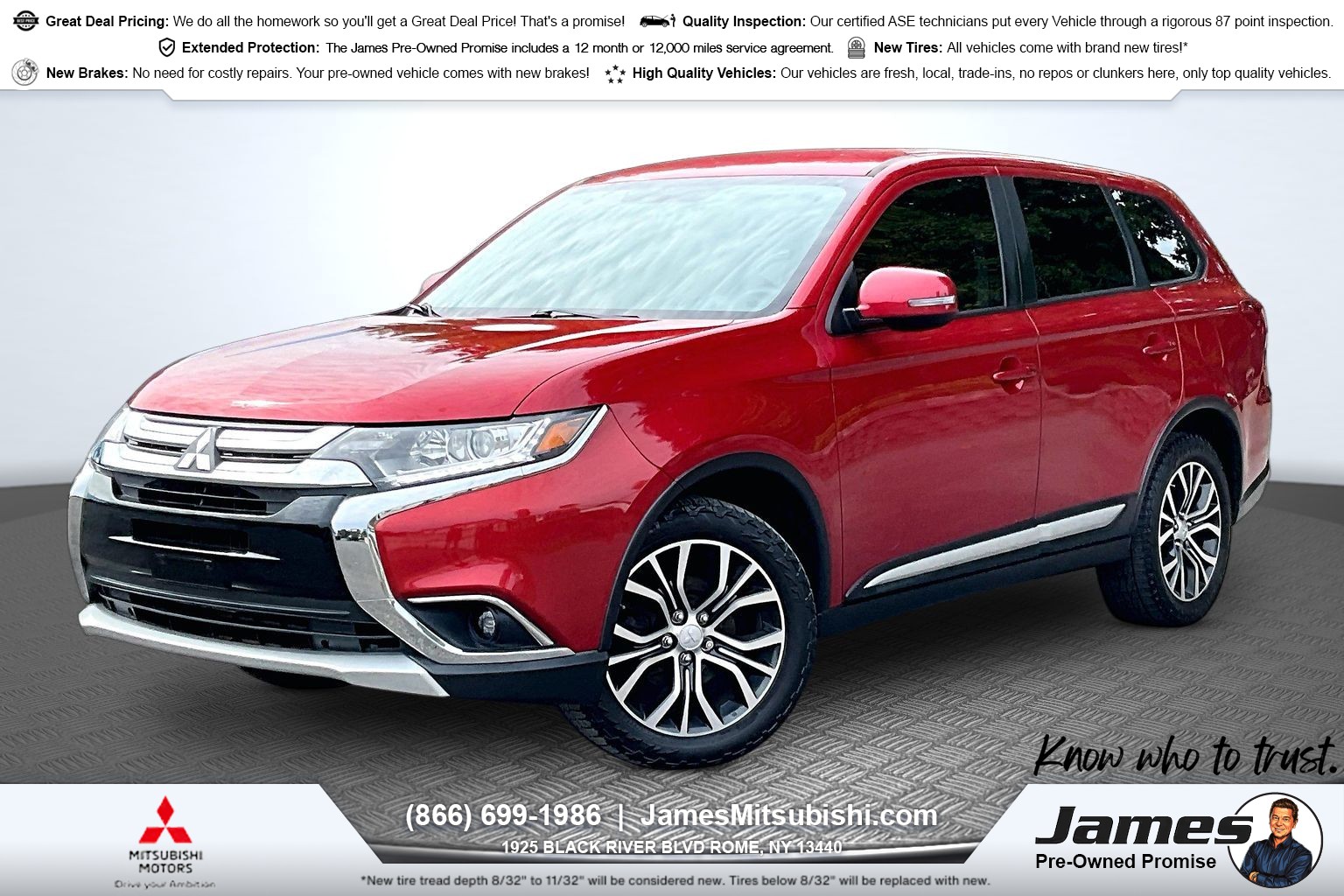 2017 Mitsubishi Outlander SE