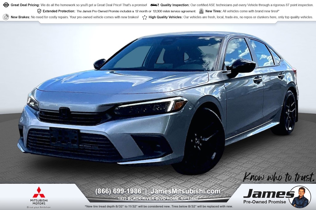 Used 2023 Honda Civic Sedan Sport Sport CVT