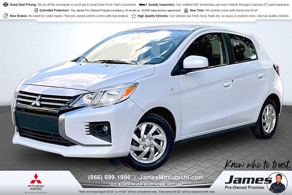 Used 2024 Mitsubishi Mirage Hatchback
