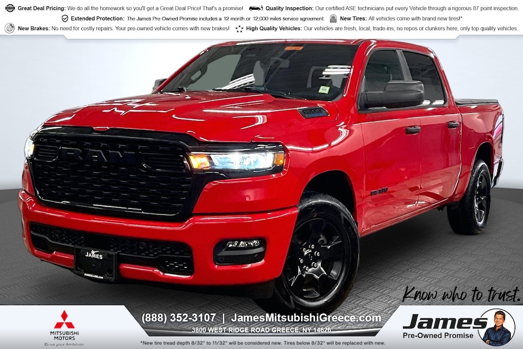 Used 2025 Ram 1500 Tradesman Truck Crew Cab