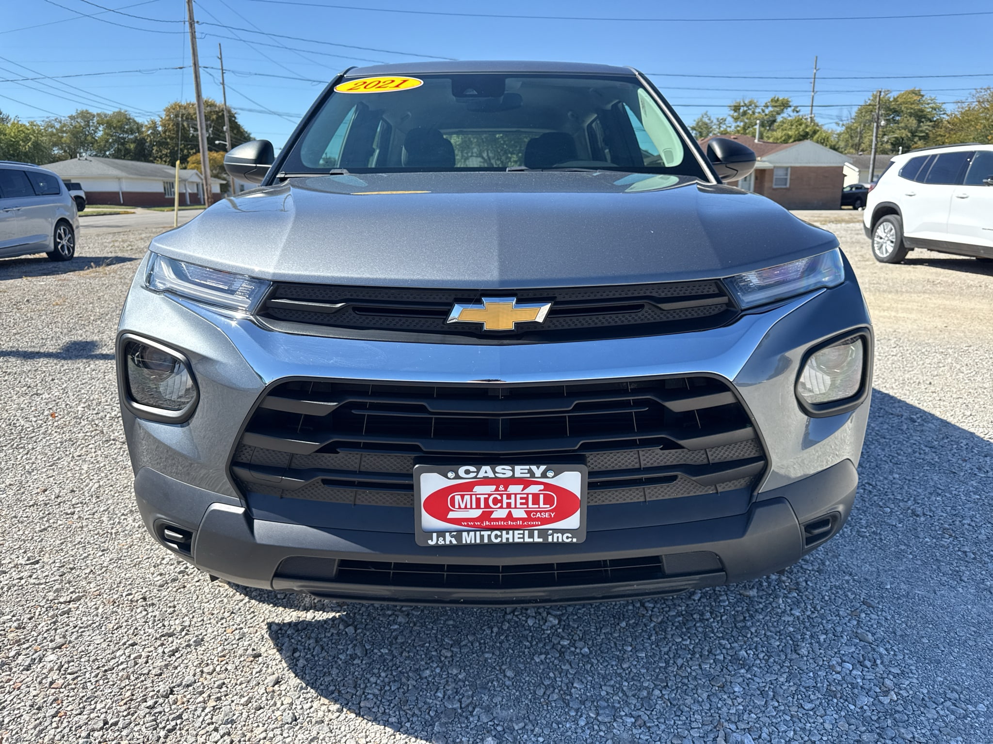 Used 2021 Chevrolet Trailblazer LS with VIN KL79MMS2XMB000306 for sale in Casey, IL