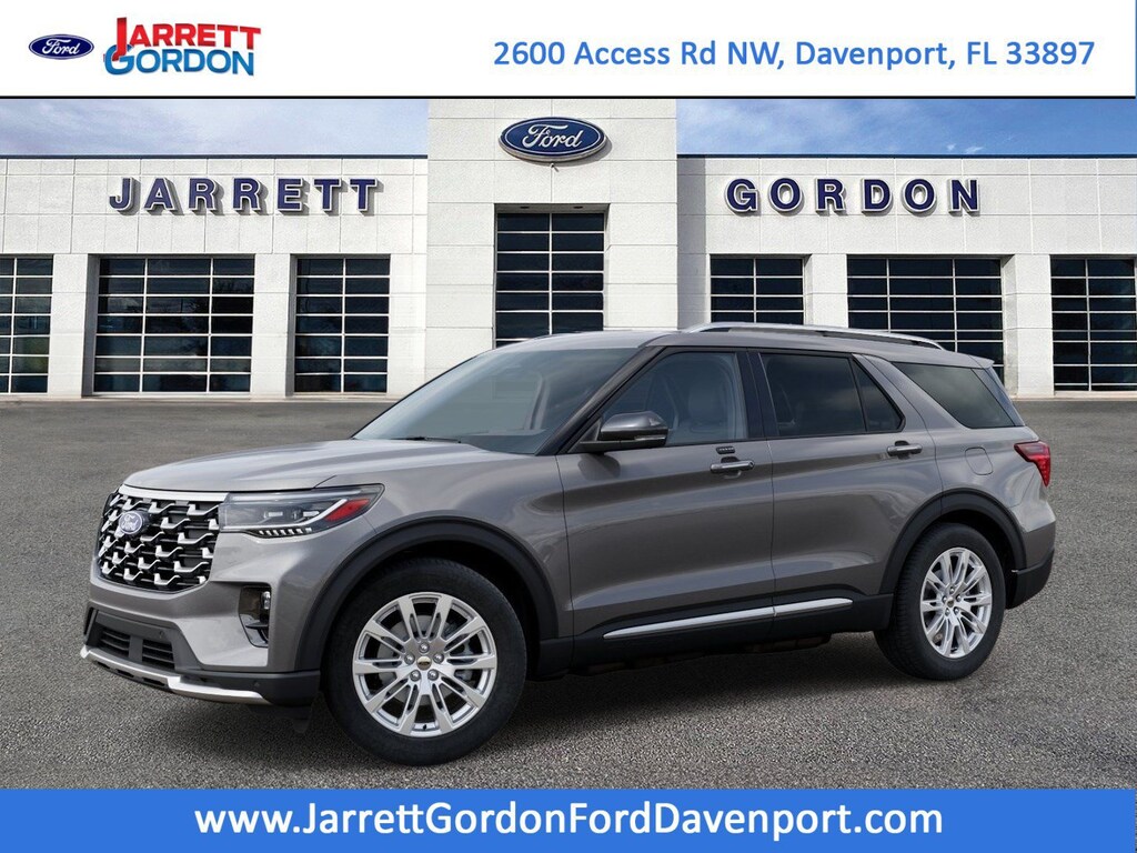 New 2027 Ford Explorer Platinum SUV