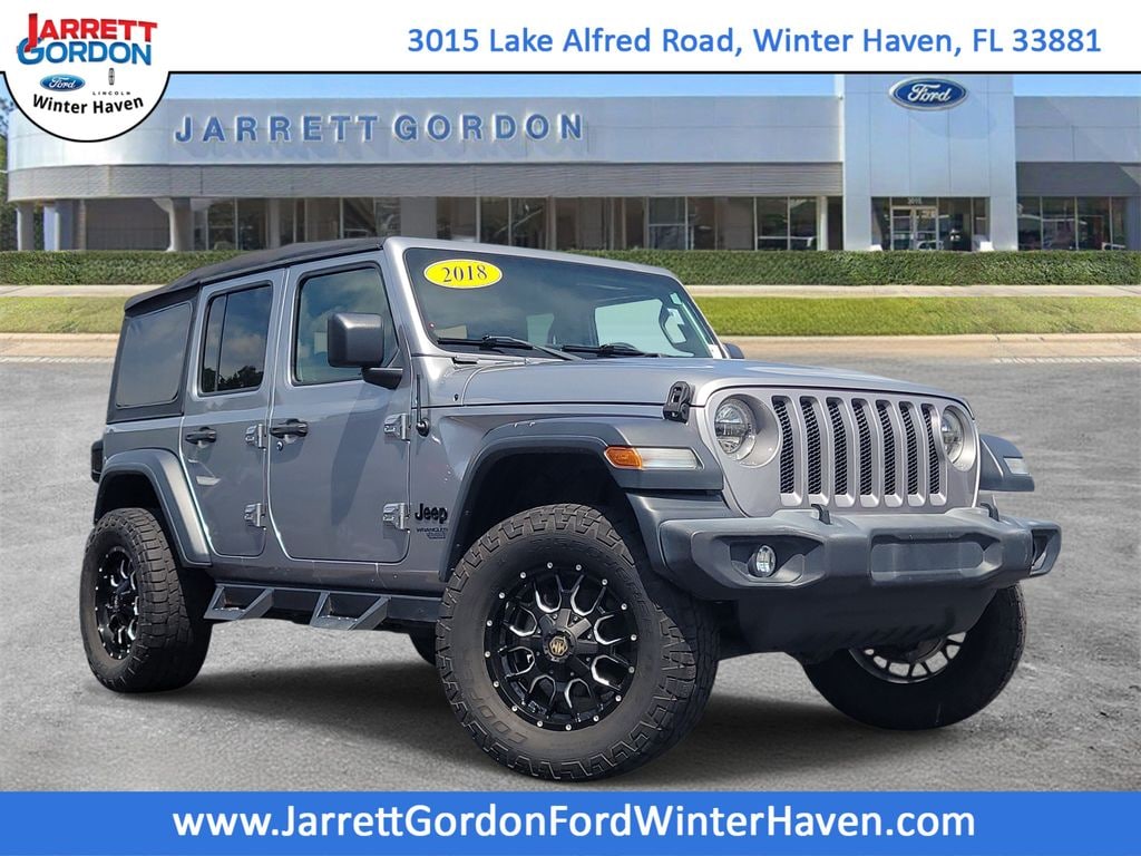 Certified 2018 Jeep Wrangler Unlimited Sport S SUV