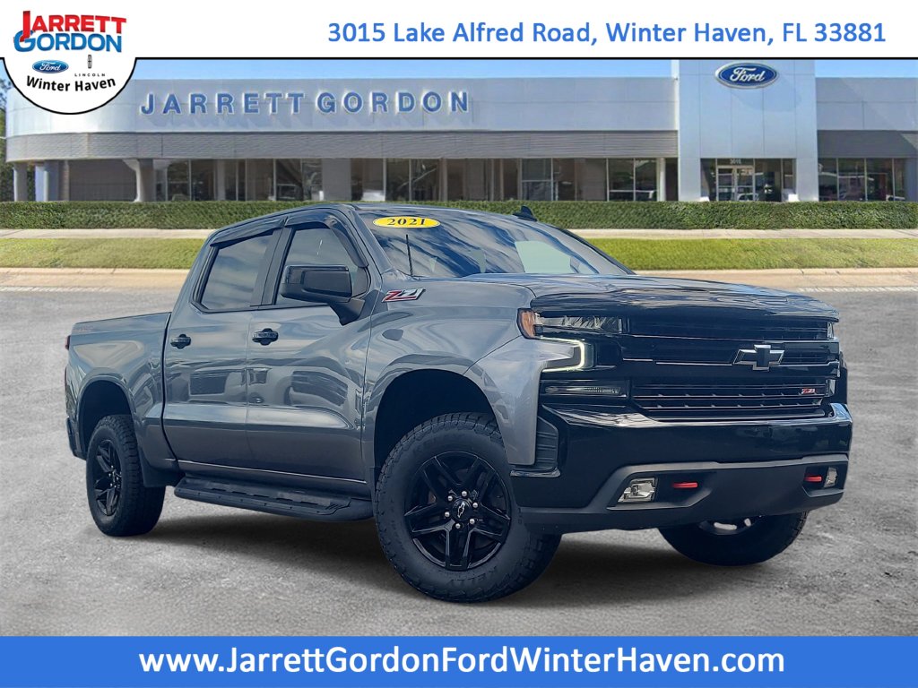 Certified 2021 Chevrolet Silverado 1500 LT Trail Boss Truck