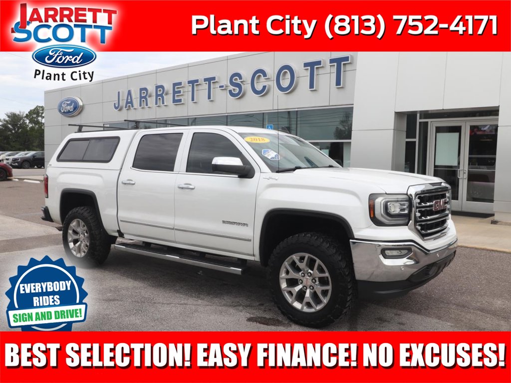 Certified 2018 GMC Sierra 1500 SLT Truck Crew Cab
