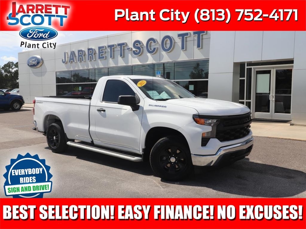 Certified 2025 Chevrolet Silverado 1500 WT Truck Regular Cab