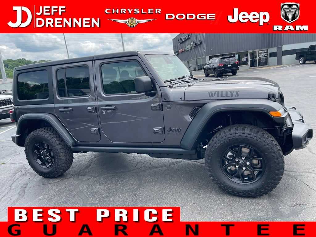 2026 Jeep Wrangler 4-DOOR WILLYS Sport Utility