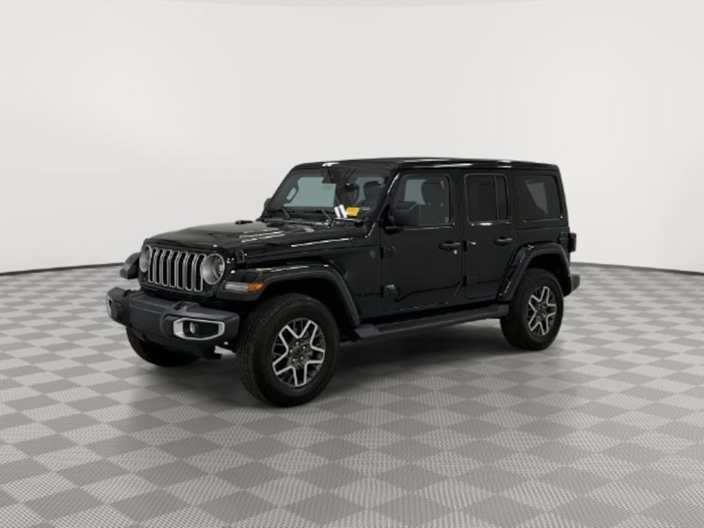 Used 2025 Jeep Wrangler 4-Door Sahara 4x4 SUV
