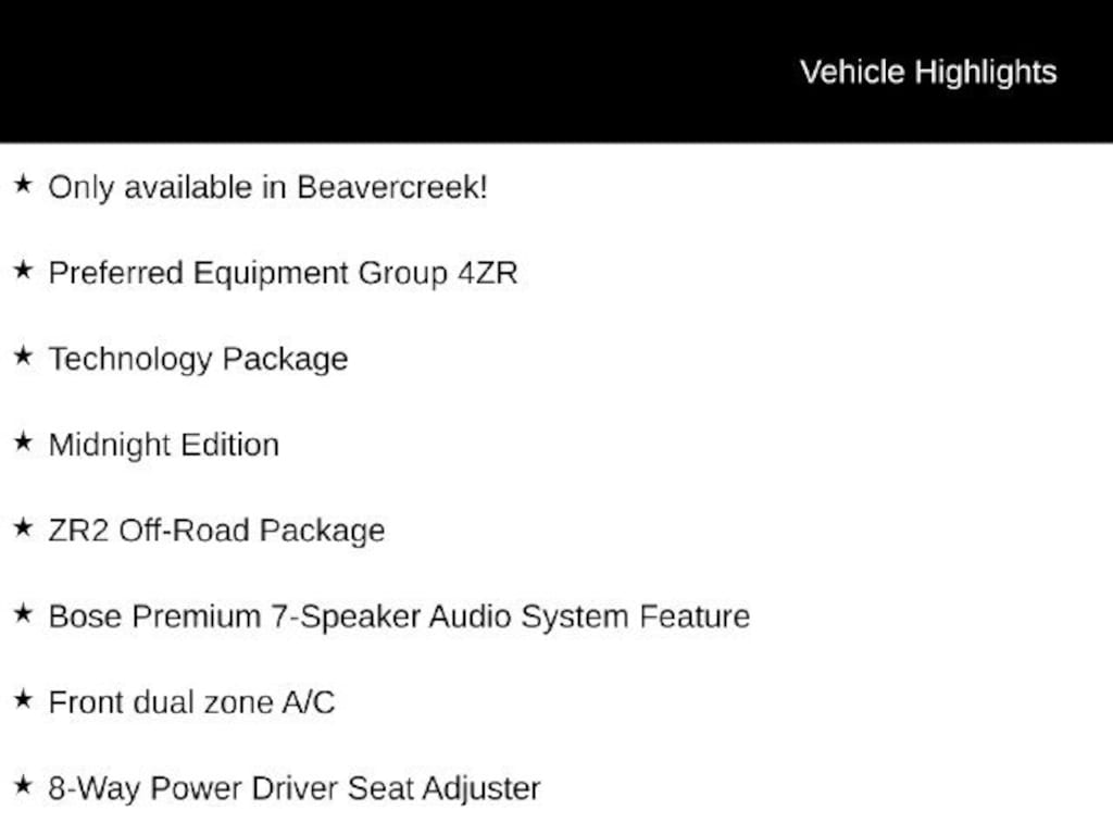 New 2026 Chevrolet Colorado ZR2 Truck