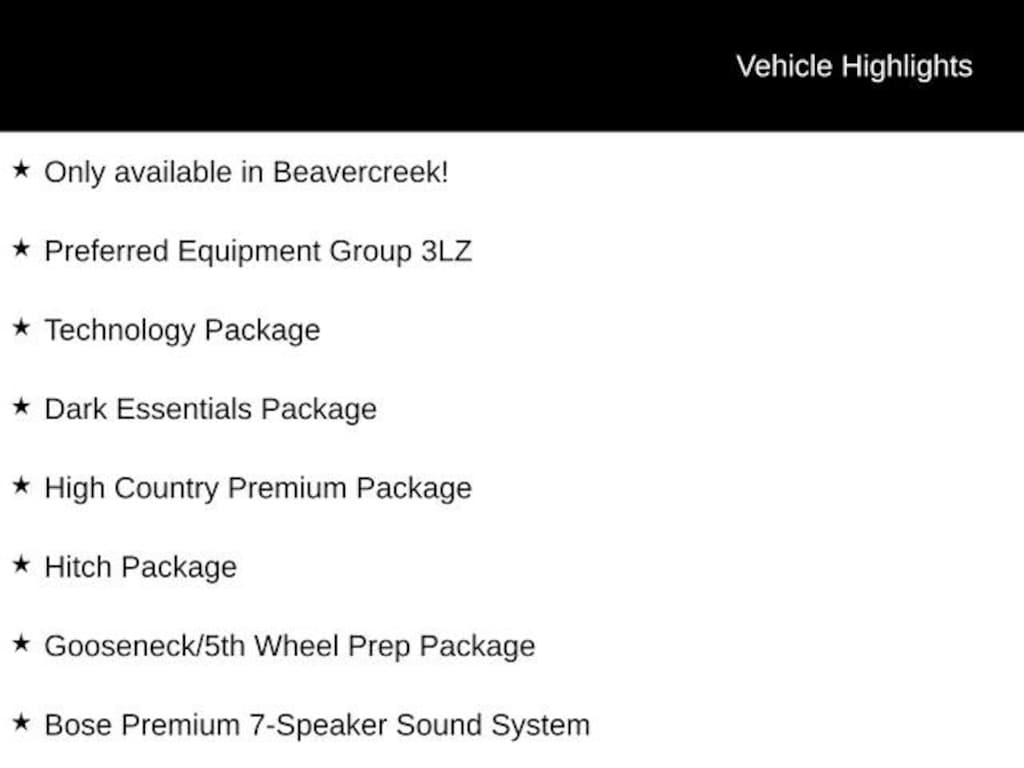 New 2026 Chevrolet Silverado 3500 HD High Country DRW Truck