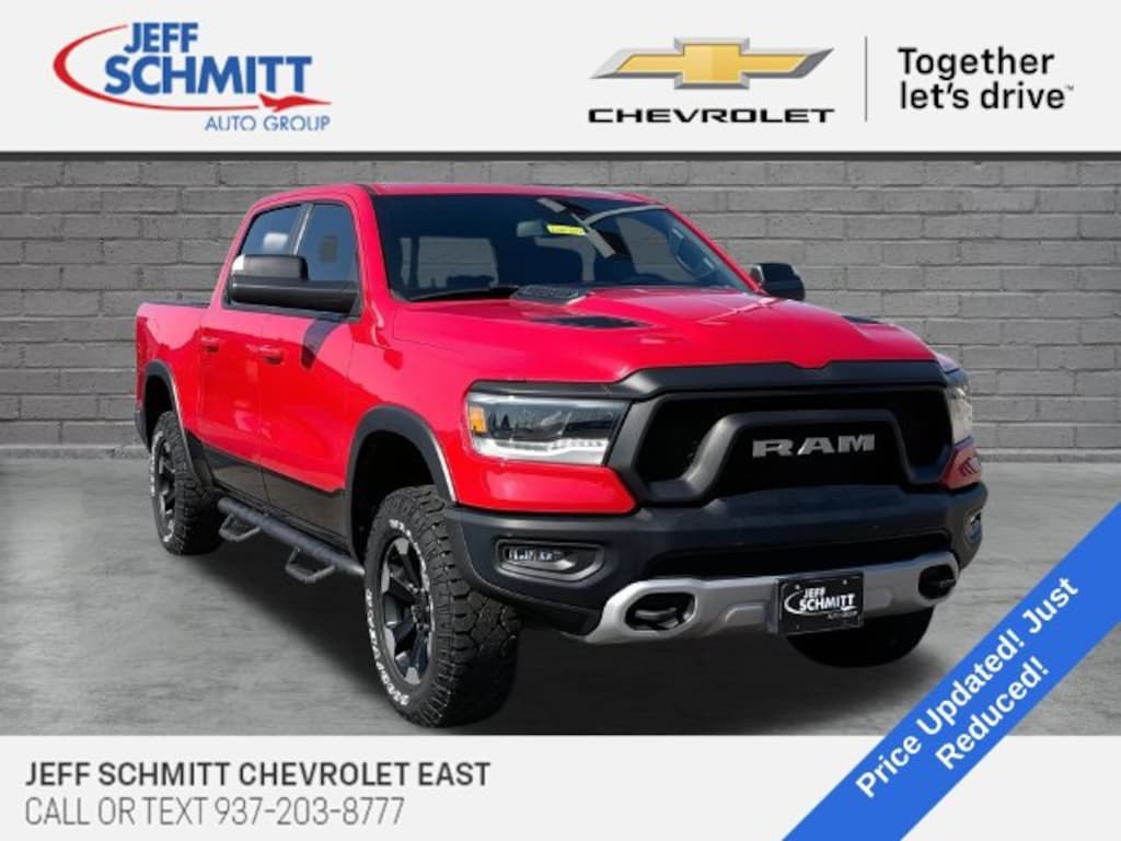 Used 2019 Ram 1500 Rebel Crew Cab 4x4 57 Box Truck