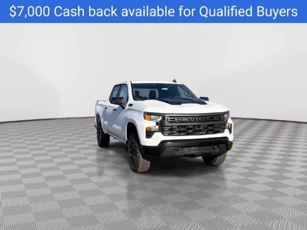New 2026 Chevrolet Silverado 1500 Custom Trail Boss Truck
