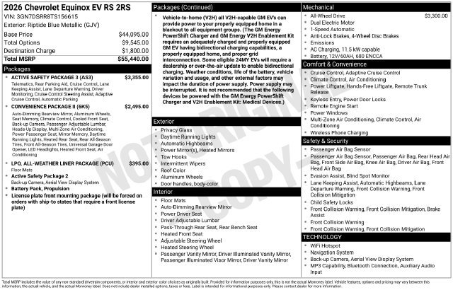 2026 Chevrolet Equinox EV RS - Photo 36
