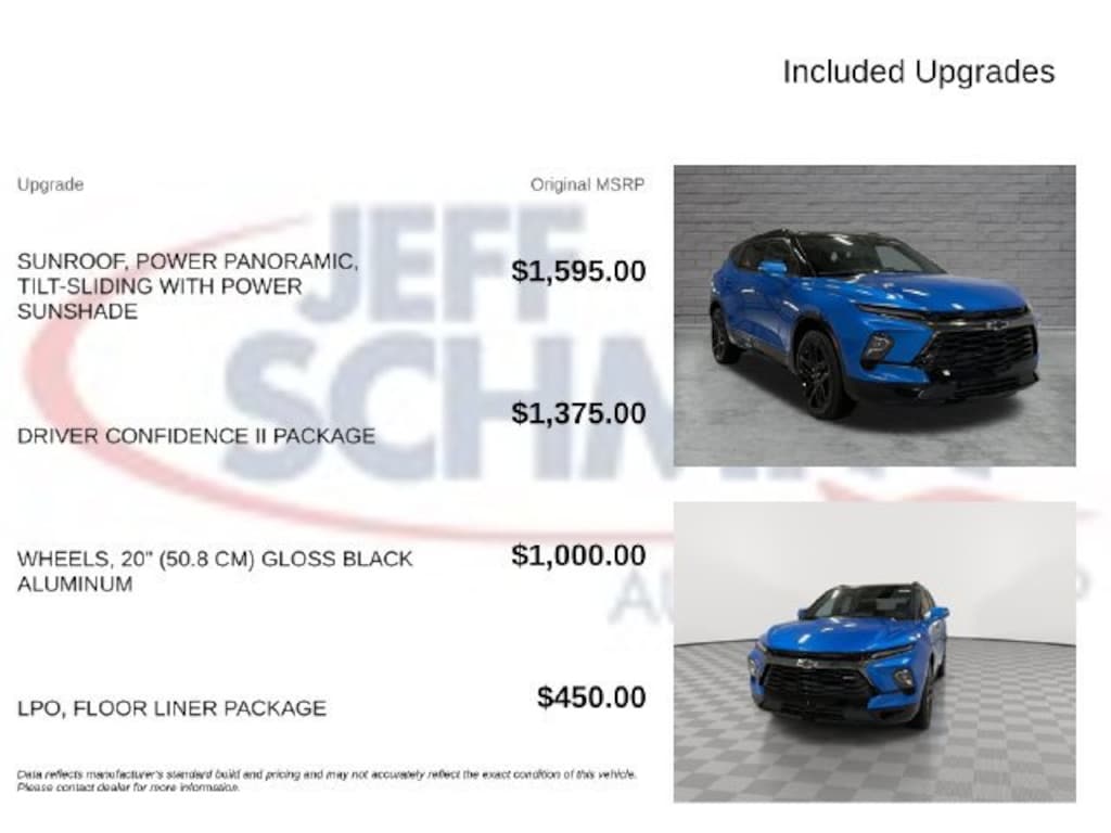 New 2026 Chevrolet Blazer RS SUV