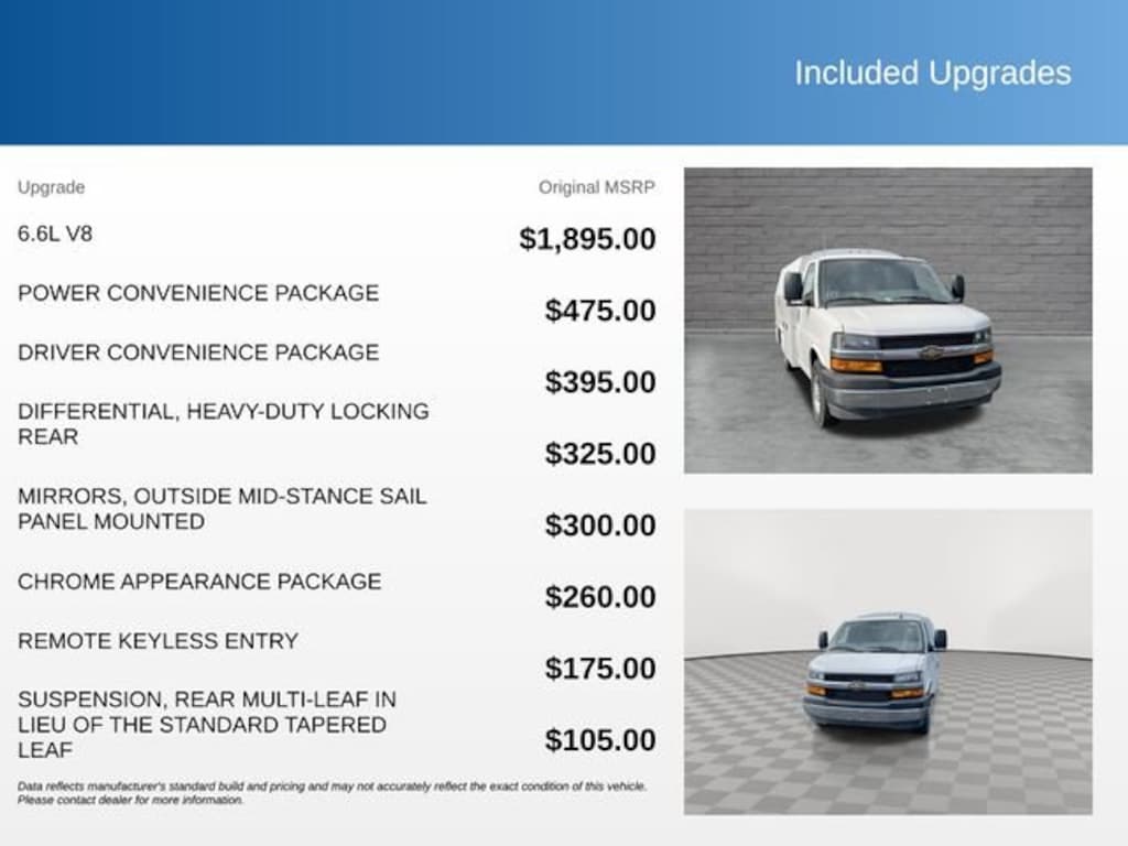 New 2025 Chevrolet Express Cutaway 3500 1WT Cutaway Van