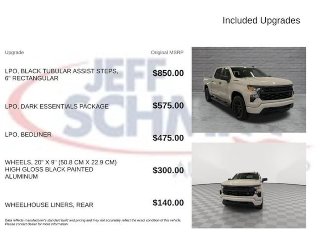 New 2026 Chevrolet Silverado 1500 Custom Truck