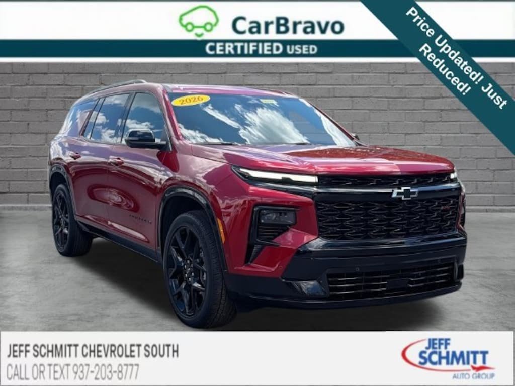 Used 2026 Chevrolet Traverse RS SUV