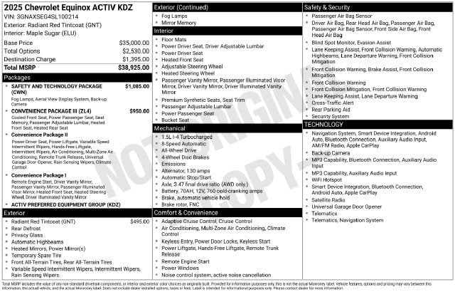 2025 Chevrolet Equinox ACTIV - Photo 7