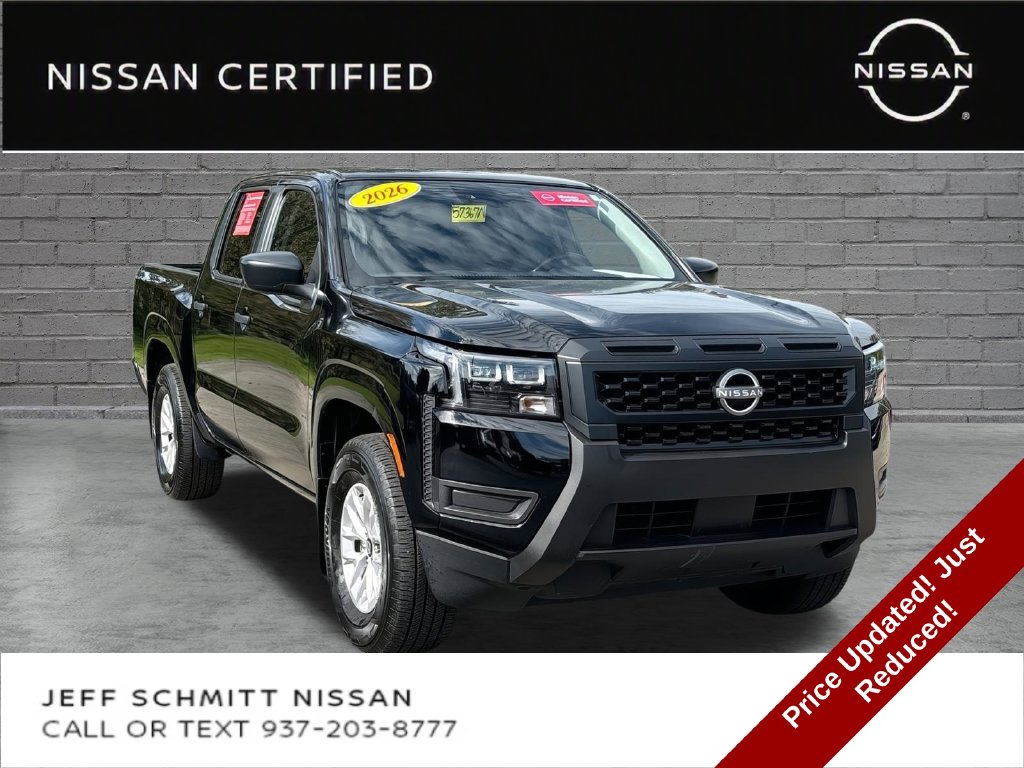 Certified 2026 Nissan Frontier S Truck Crew Cab
