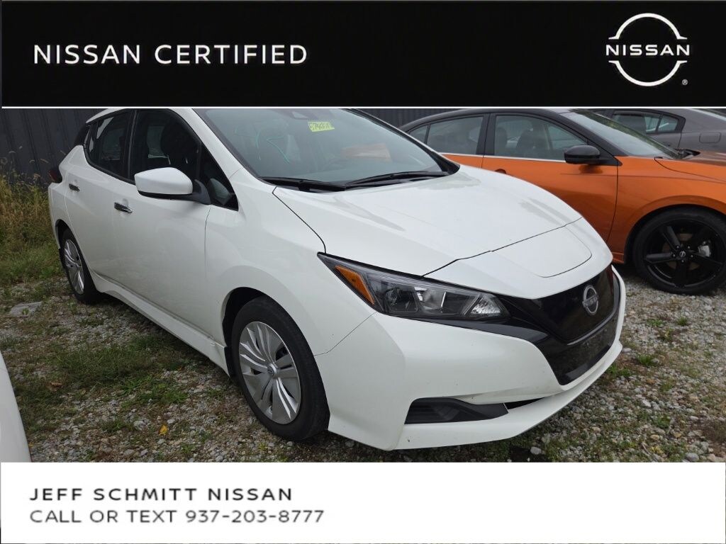 Certified 2025 Nissan LEAF S Hatchback