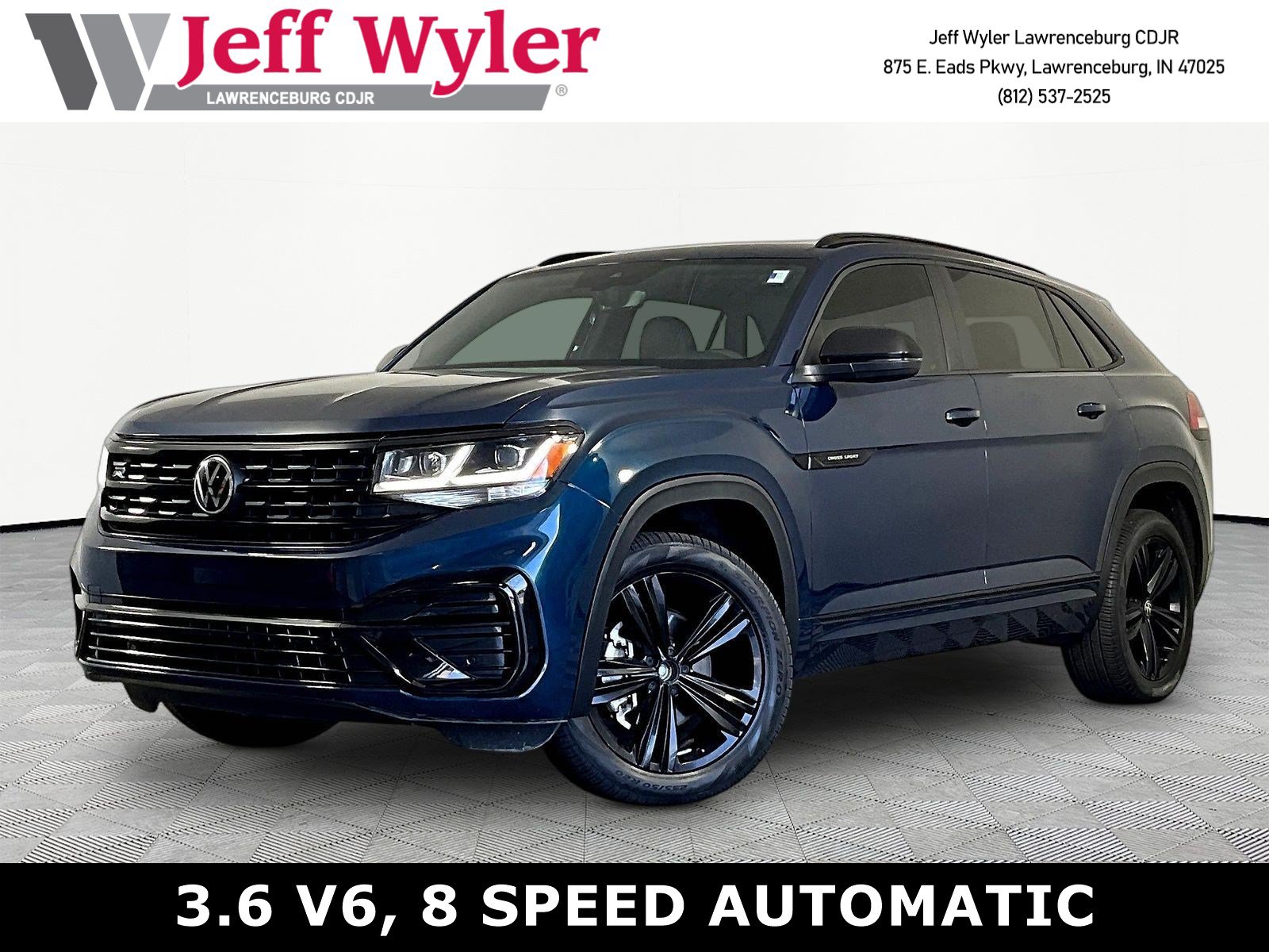 2023 Volkswagen Atlas Cross Sport SEL R-Line Black