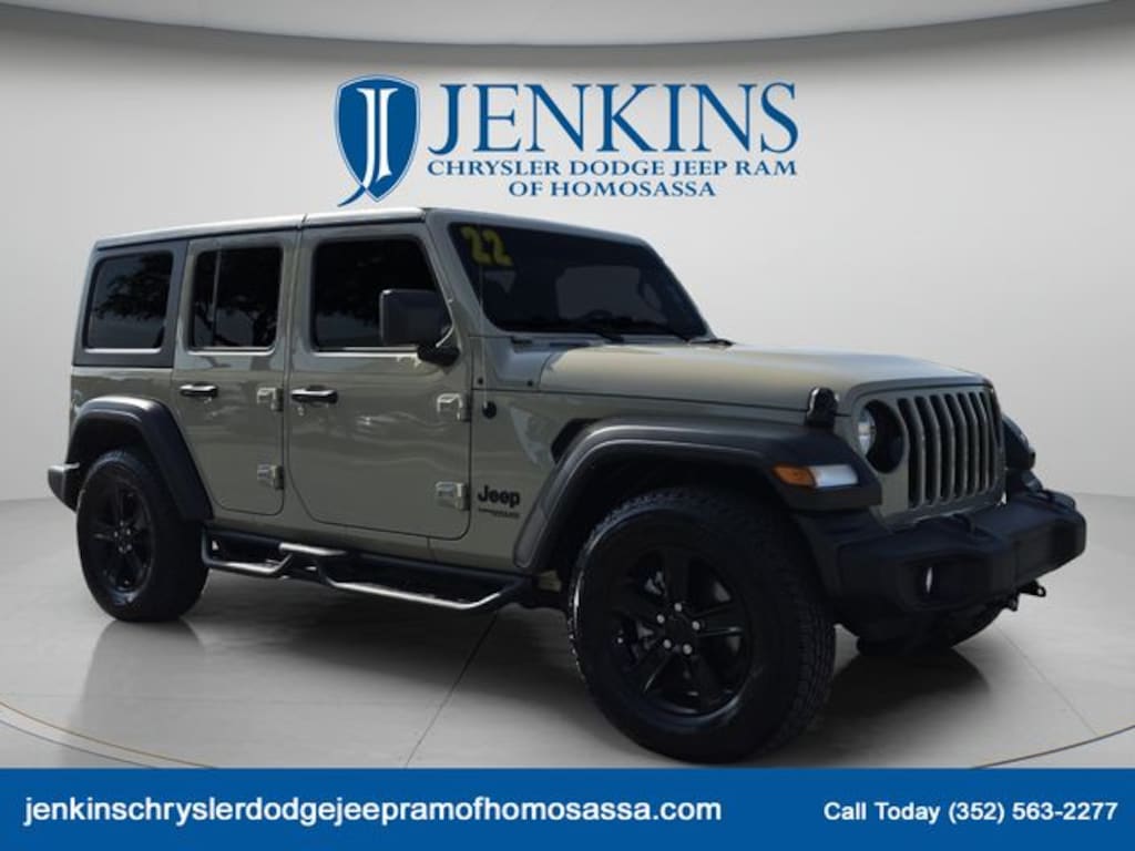 Used 2022 Jeep Wrangler Unlimited Sport SUV
