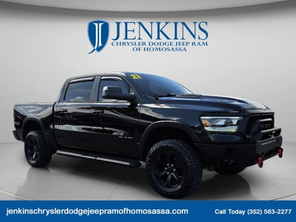 Used 2021 Ram 1500 Rebel Truck Crew Cab