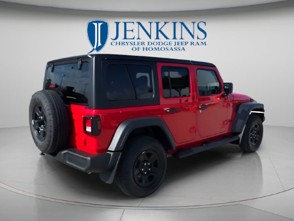 New 2026 Jeep Wrangler 4-DOOR SPORT Sport Utility