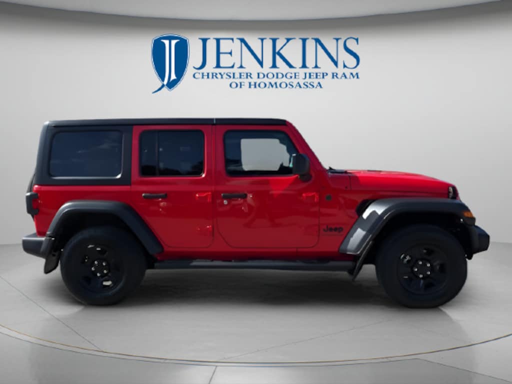 New 2026 Jeep Wrangler 4-DOOR SPORT Sport Utility