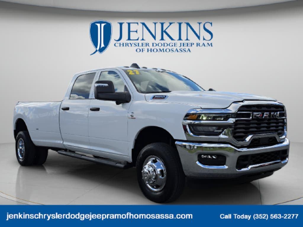 New 2027 Ram 3500 TRADESMAN CREW CAB 4X4 8' BOX Pickup