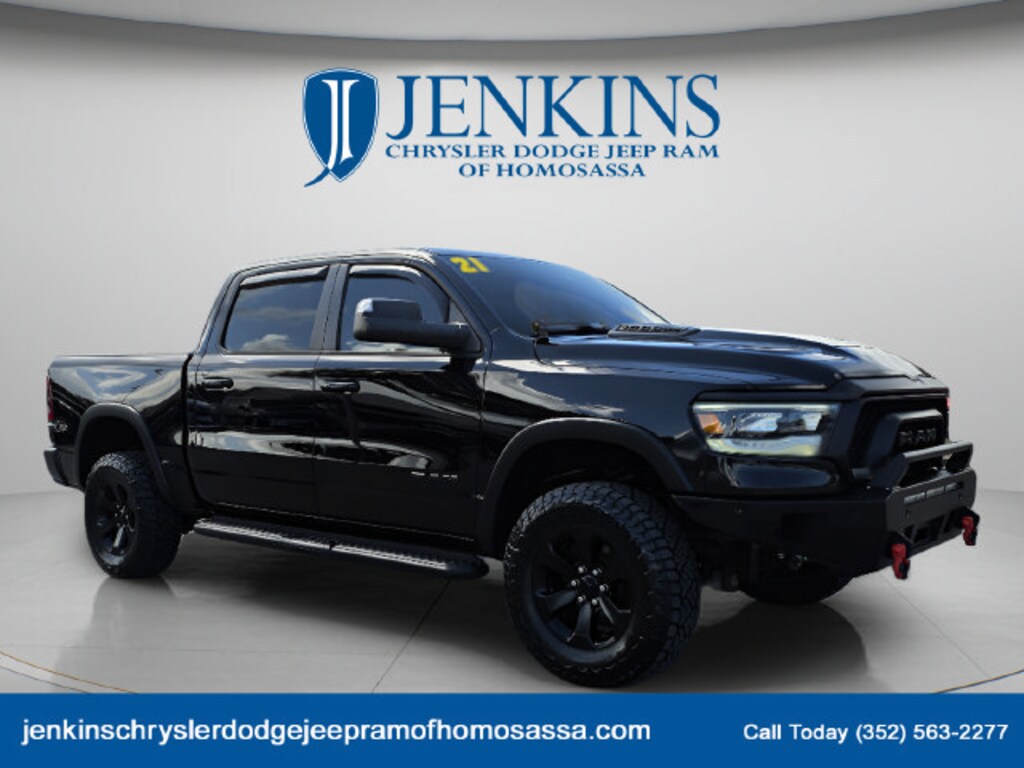 Used 2021 Ram 1500 Rebel Crew Cab 4x4 57 Box Truck