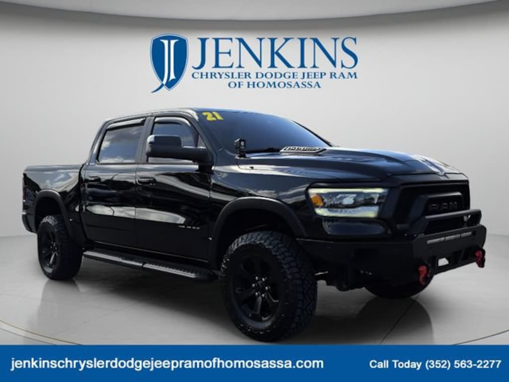 Used 2021 Ram 1500 Rebel Crew Cab 4x4 57 Box Truck