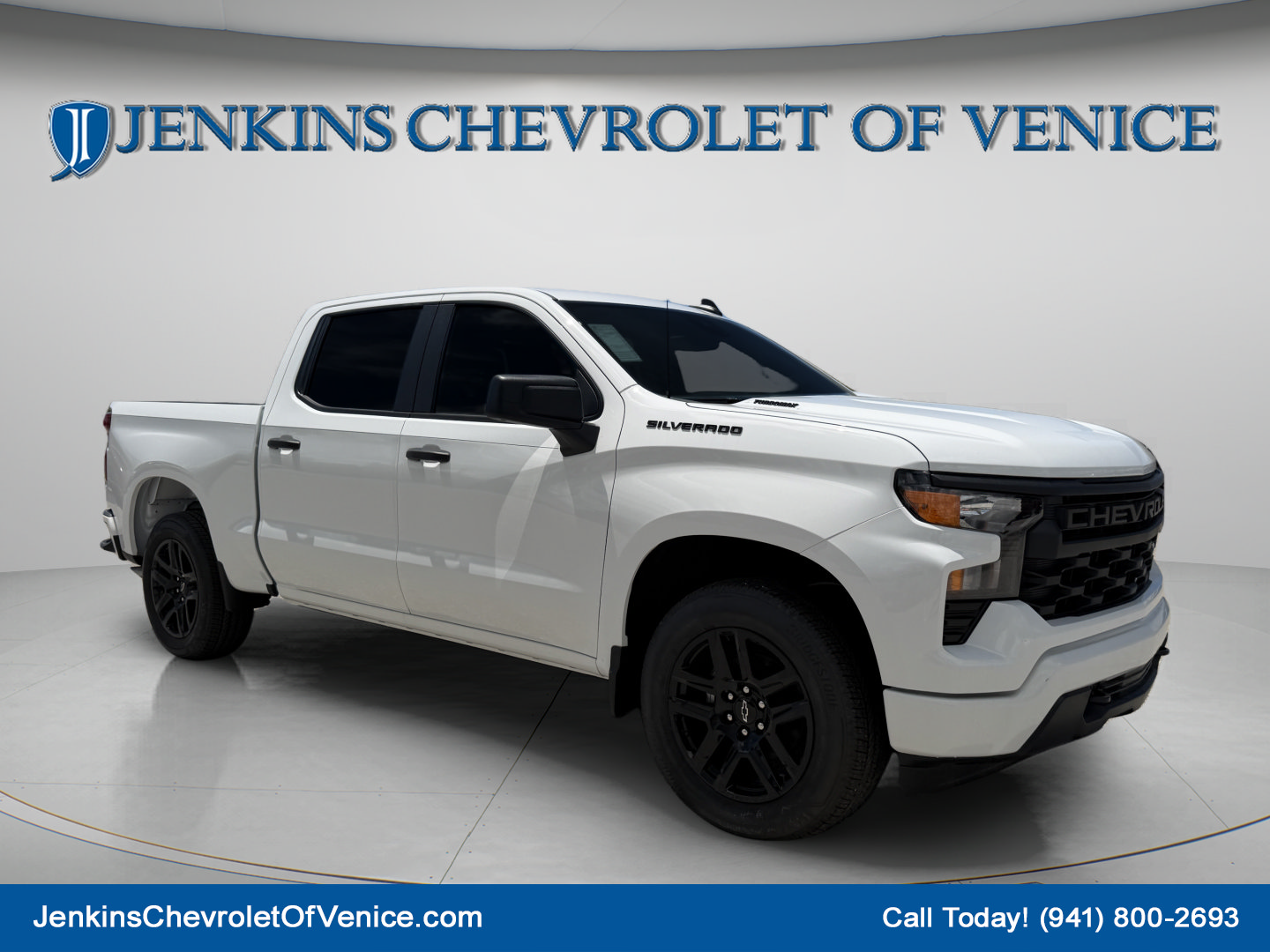 New 2026 Chevrolet Silverado 1500 Custom Truck Crew Cab