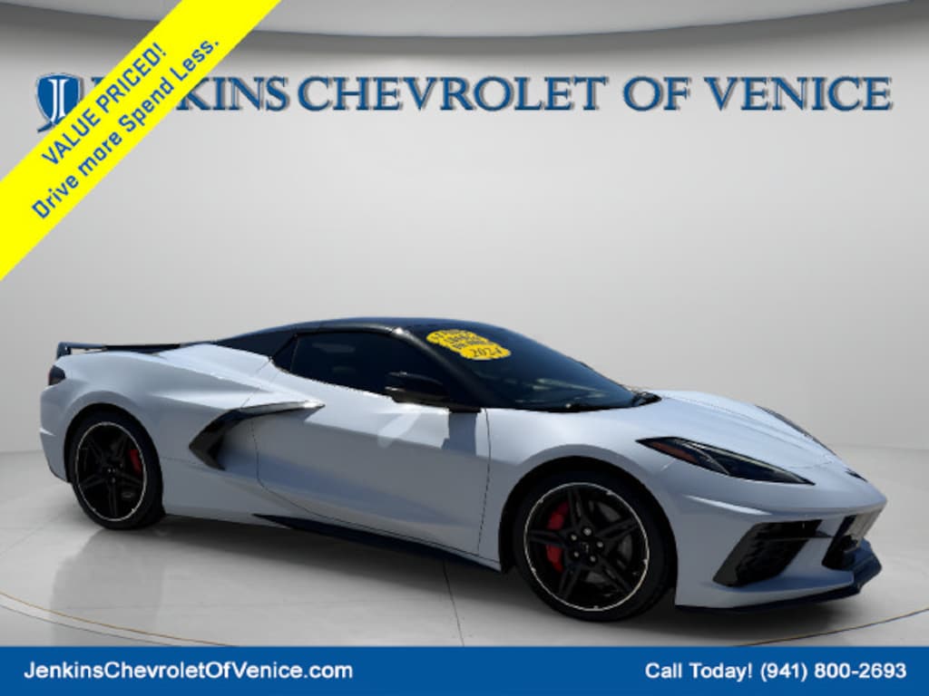 Certified 2024 Chevrolet Corvette Stingray w/3LT Convertible