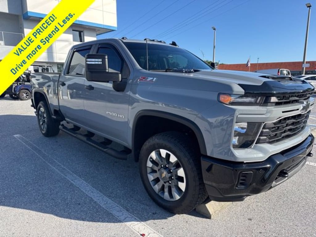 Certified 2025 Chevrolet Silverado 2500 HD Custom Truck Crew Cab
