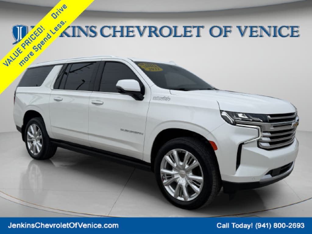 Certified 2022 Chevrolet Suburban High Country SUV