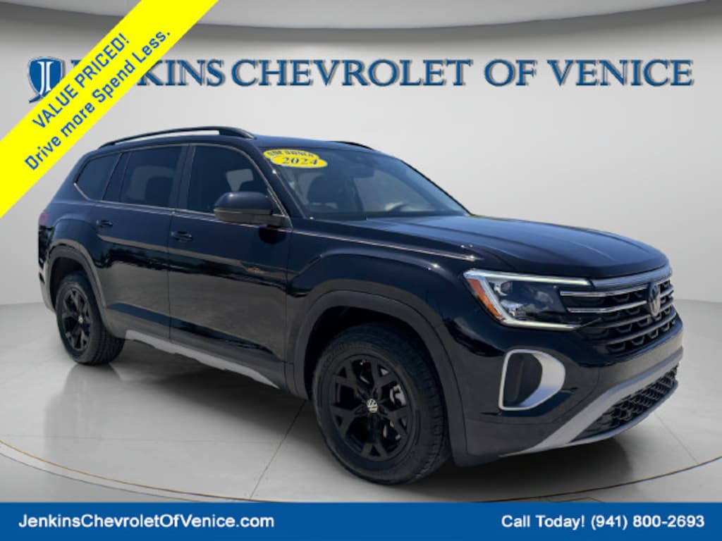 Used 2024 Volkswagen Atlas 2.0T Peak Edition SEL SUV